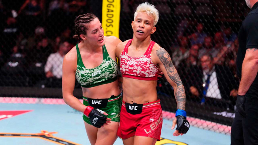 UFC Noche: Татьяна Суарес победила Аманду Лемос
