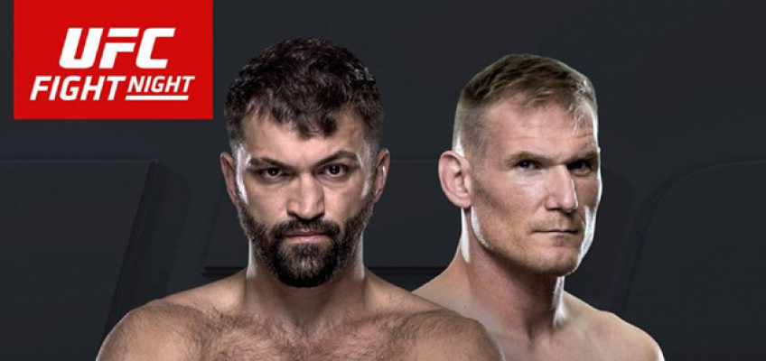Взвешивание UFC Fight Night 93: Орловский — 108 кг, Барнетт — 116 кг