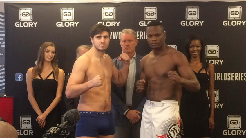 Видео: Взвешивание перед GLORY 25 Milan