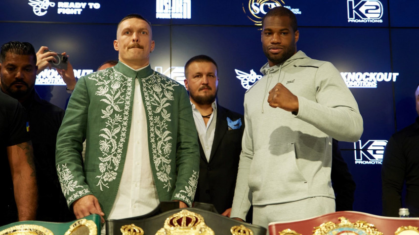 Пресс-конференция Александра Усика и Дэниэла Дюбуа