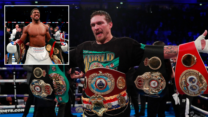 WBO назначила бой Энтони Джошуа и Александра Усика