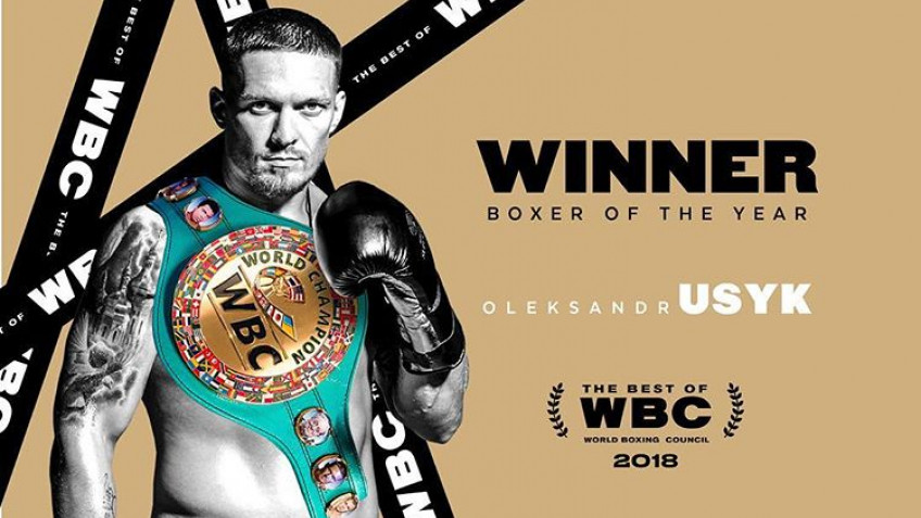 Ежегодные награды от WBC: Усик, Рейоносо, Уайлдер, Фьюри, Альварес, Гвоздик