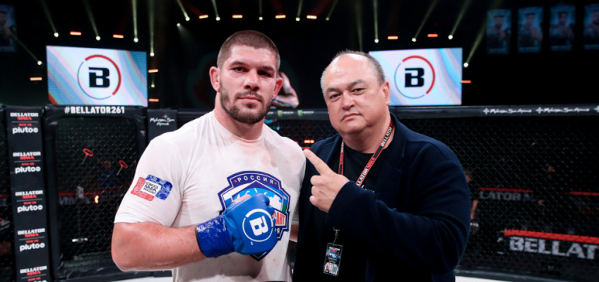 Валентин Молдавский стал временным чемпионом Bellator в тяжелом весе