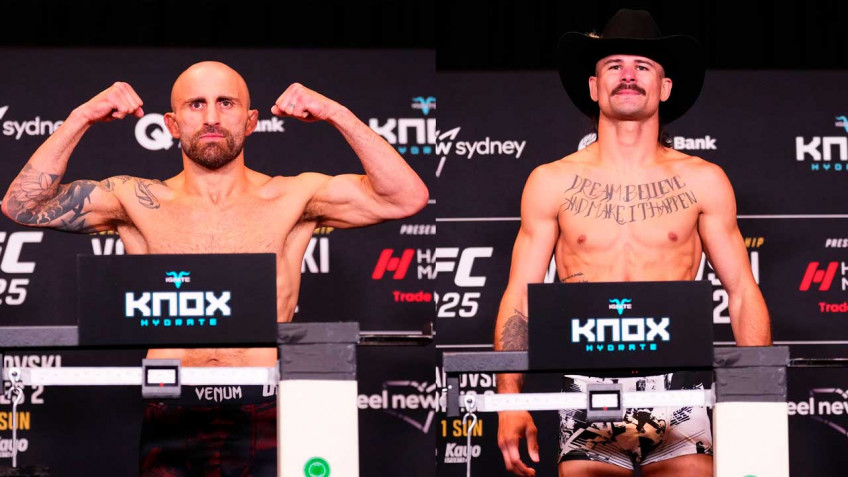 Полные результаты взвешивания участников UFC 325