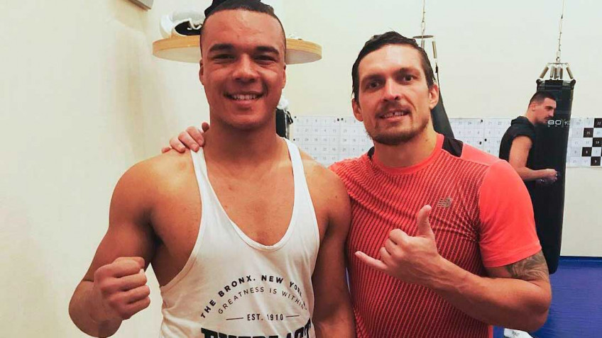 Фабио Уордли рассказал, что бросил работу ради спаррингов с Александром Усиком