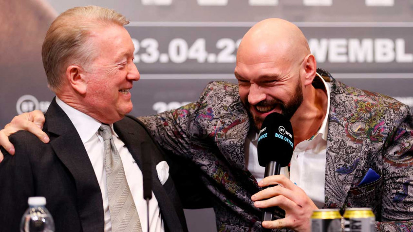 Фрэнк Уоррен: Тайсон Фьюри хочет третьего боя с Александром Усиком