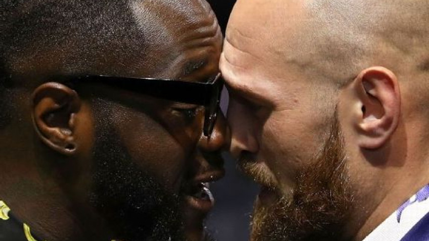 Деонтей Уайлдер и Тайсон Фьюри вновь едва не подрались (видео)