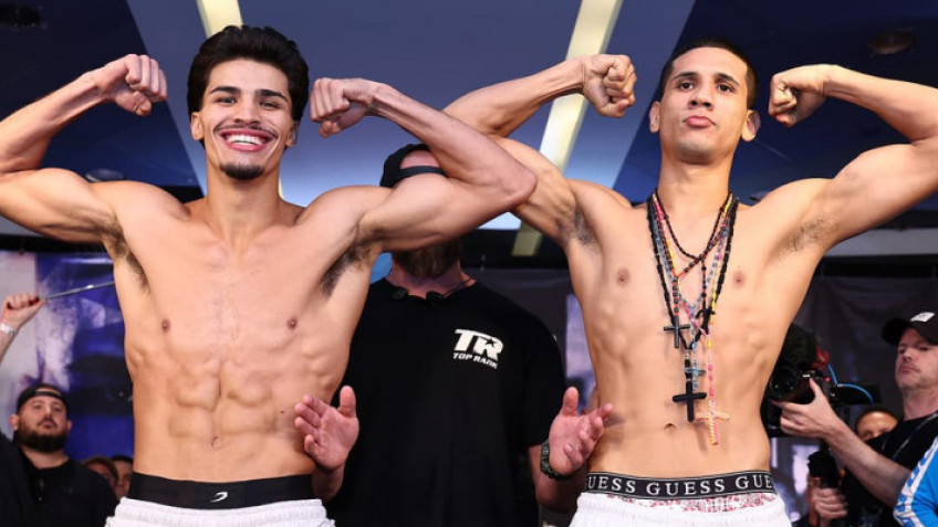 Взвешивание Зандера Заяса и Хорхе Гарсии