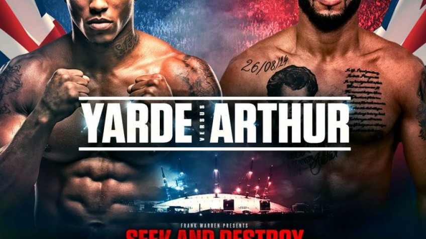 Энтони Ярд встретится с Линдоном Артуром 11 апреля