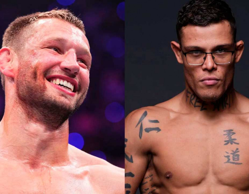 Кайо Борральо и Ренье де Риддер встретятся на UFC 326