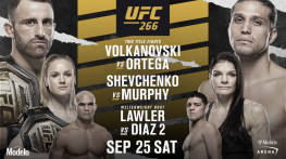 UFC 266: Волкановски-Ортега, Шевченко-Мерфи, Диаз-Лоулер
