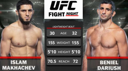 UFC Fight Night: Махачев-Дариуш, Мурадов-Циркунов