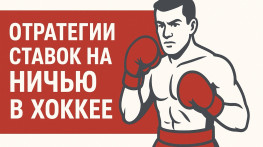Обзор стратегии ставок на ничью в хоккее