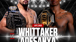 UFC 243: Уиттакер-Адесанья