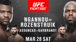 UFC on ESPN 8: Нганну-Розенструйк, Ассунсао-Гарбрандт