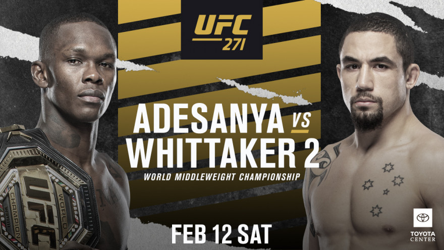 UFC 271: Адесанья-Уиттакер 2, Льюис-Туиваса, Морозов-Андраде