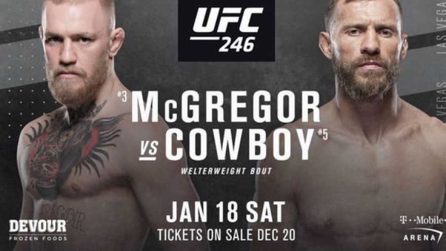 UFC 246: Макгрегор-Серроне (Рен-ТВ)