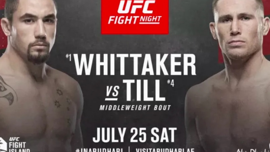 UFC on ESPN 14: Уиттакер-Тилл, Вердум-Густафссон, Чимаев-Макки