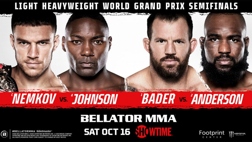 Bellator 268: Немков-Джонсон, Бейдер-Андерсон, Корралес-Парубченко