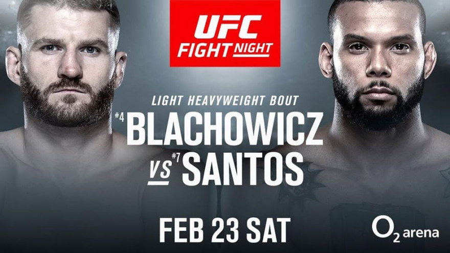 UFC Fight Night: Блахович-Сантос, Анкалаев-Стошич