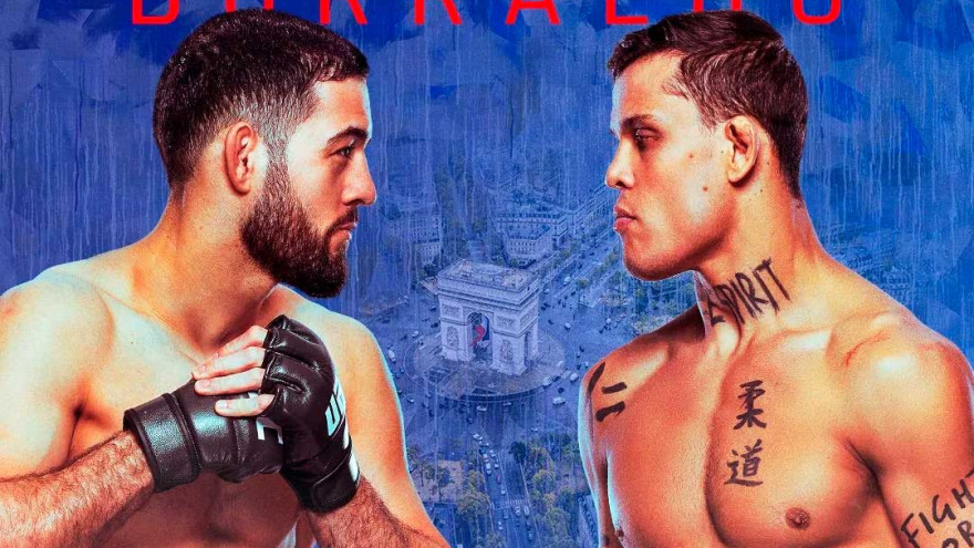 UFC Париж: Нассурдин Имавов - Кайо Борральо