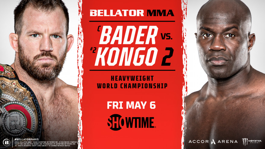 Bellator Paris: Бейдер-Конго 2, Ромеро-Манхуф