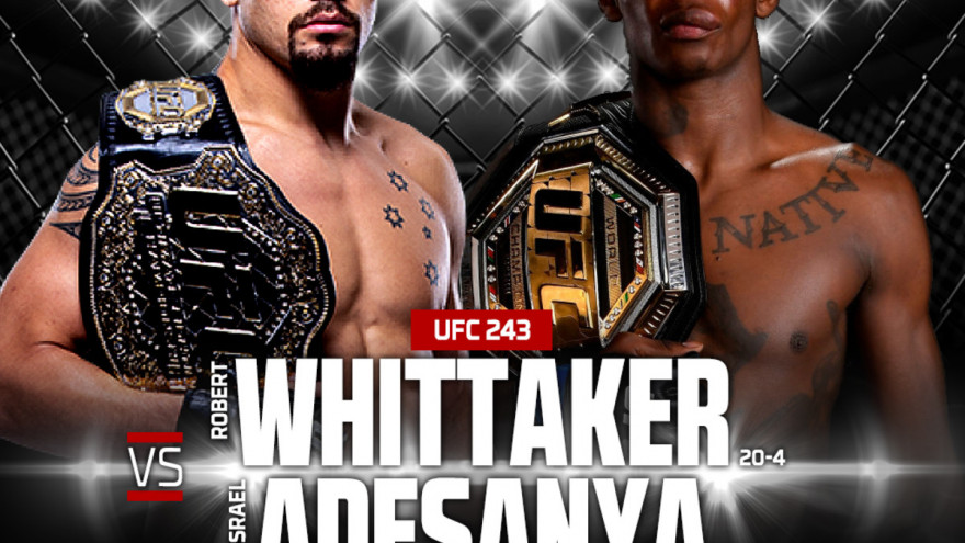UFC 243: Уиттакер-Адесанья