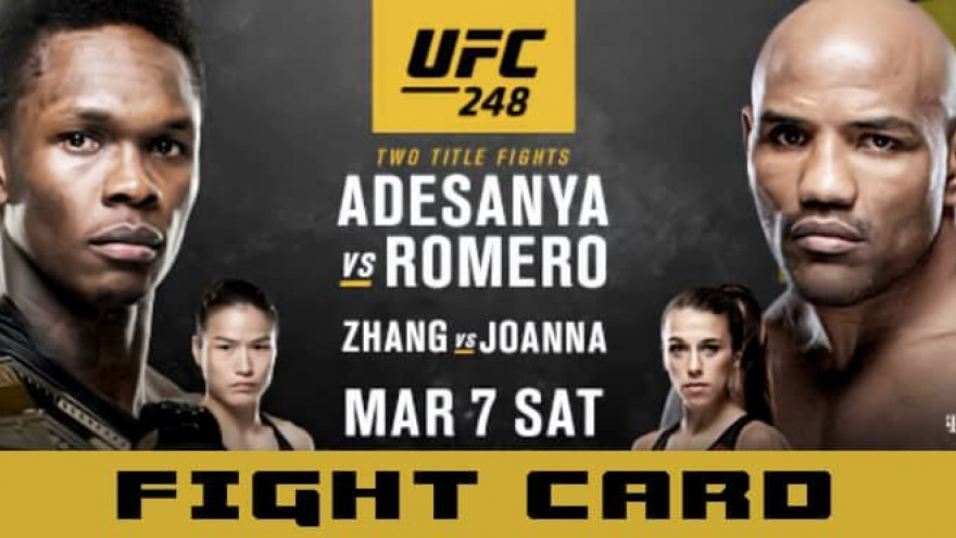 UFC 248: Адесанья-Ромеро, Жанг-Енджейчик, Брансон-Шахбазян