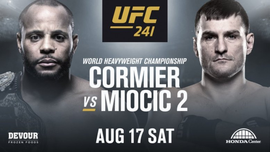 UFC 241: Кормье-Миочич 2, Ромеро-Коста, Петтис-Диас