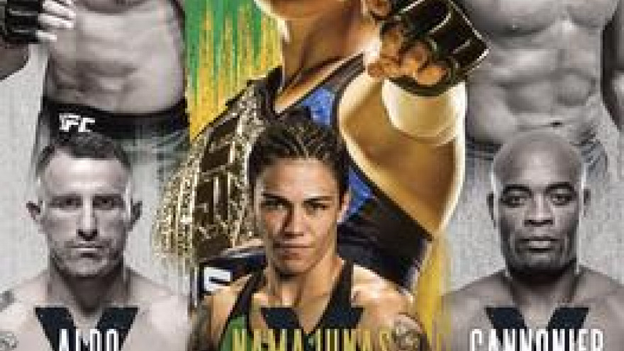 UFC 237: Намаюнас-Андраде, Алдо-Волкановски (UFC ТВ)